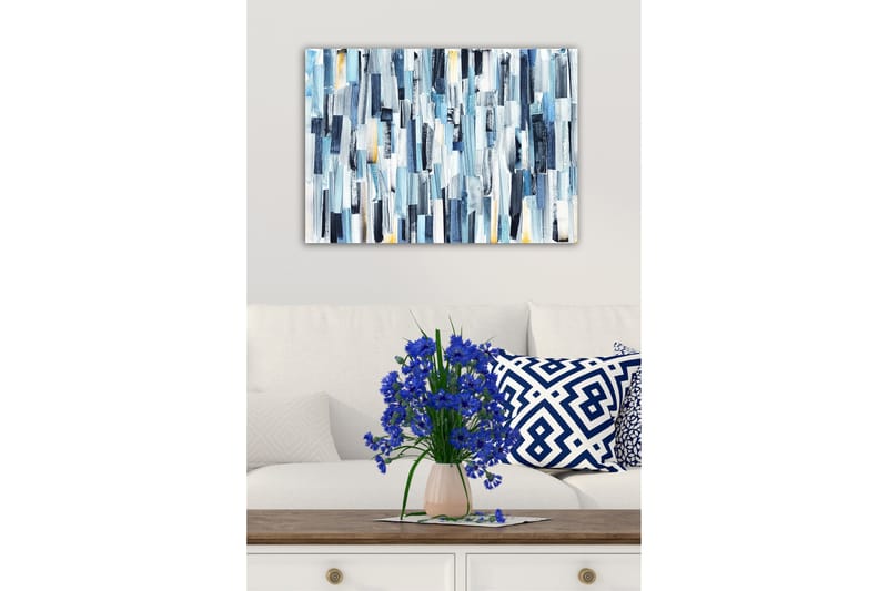 Väggdekor Canvastavla Bract Abstract 70x50 cm - Inredning & dekor - Tavlor & konst - Canvastavla