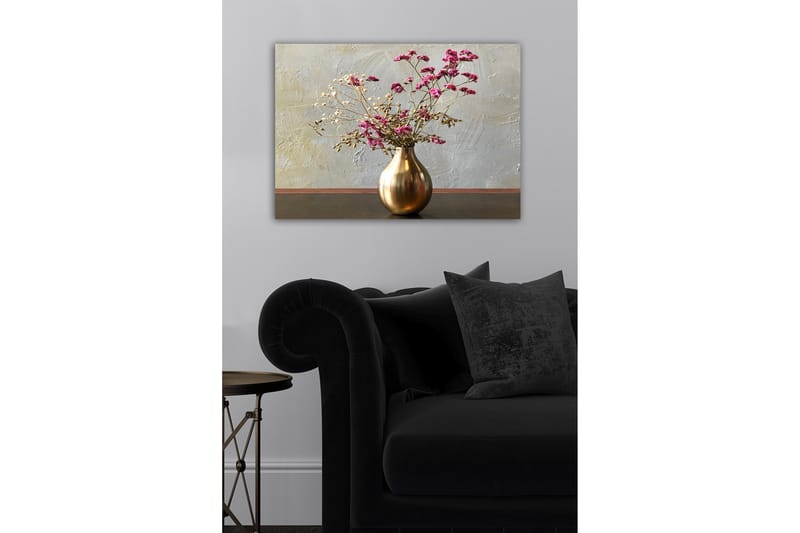 Väggdekor Canvastavla Bract Floral - 70x50 cm - Inredning & dekor - Tavlor & konst - Canvastavla