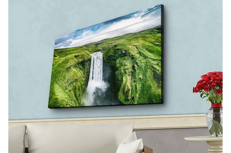 Väggdekor LED-belysning Canvas Målning - Inredning & dekor - Tavlor & konst - Canvastavla