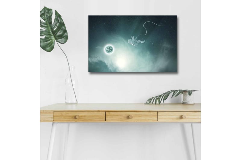 Väggdekor LED-belysning Canvas Målning - Inredning & dekor - Tavlor & konst - Canvastavla