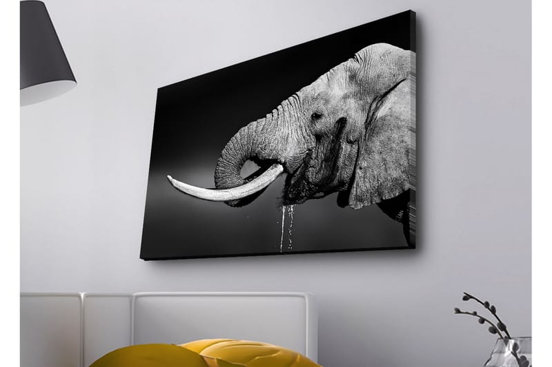 Väggdekor LED-belysning Canvas Målning - Inredning & dekor - Tavlor & konst - Canvastavla
