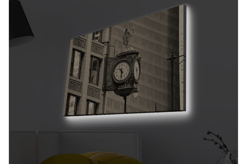 Väggdekor LED-belysning Canvas Målning - Inredning & dekor - Tavlor & konst - Canvastavla