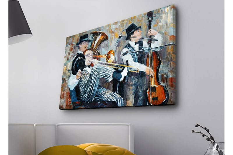 Väggdekor LED-belysning Canvas Målning - Inredning & dekor - Tavlor & konst - Canvastavla