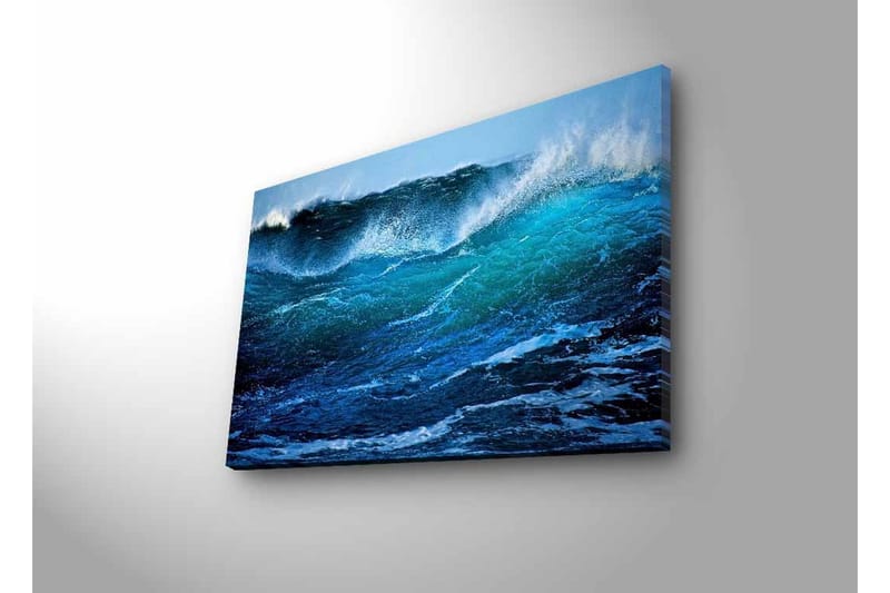 Väggdekor LED-belysning Canvas Målning - Inredning & dekor - Tavlor & konst - Canvastavla