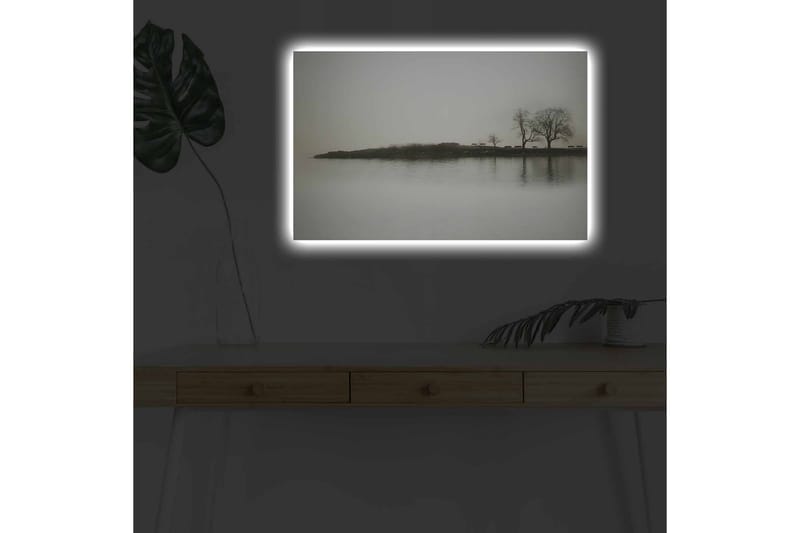 Väggdekor LED-belysning Canvas Målning - Inredning & dekor - Tavlor & konst - Canvastavla