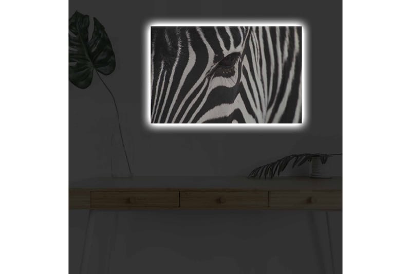 Väggdekor LED-belysning Canvas Målning - Inredning & dekor - Tavlor & konst - Canvastavla