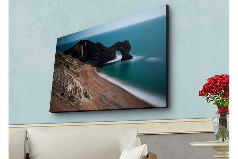 Väggdekor LED-belysning Canvas Målning - Inredning & dekor - Tavlor & konst - Canvastavla