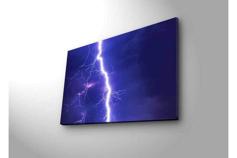 Väggdekor LED-belysning Canvas Målning - Inredning & dekor - Tavlor & konst - Canvastavla