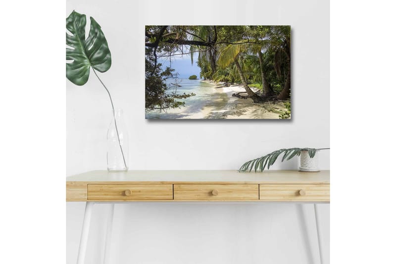 Väggdekor LED-belysning Canvas Målning - Inredning & dekor - Tavlor & konst - Canvastavla
