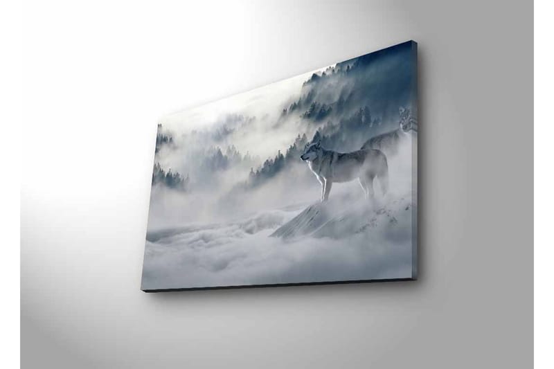 Väggdekor LED-belysning Canvas Målning - Inredning & dekor - Tavlor & konst - Canvastavla