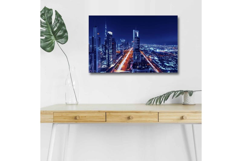 Väggdekor LED-belysning Canvas Målning - Inredning & dekor - Tavlor & konst - Canvastavla