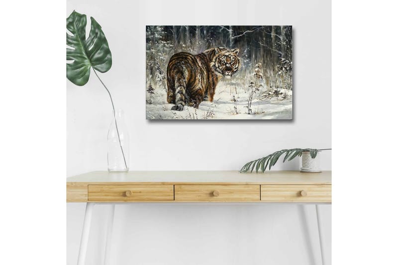 Väggdekor LED-belysning Canvas Målning - Inredning & dekor - Tavlor & konst - Canvastavla
