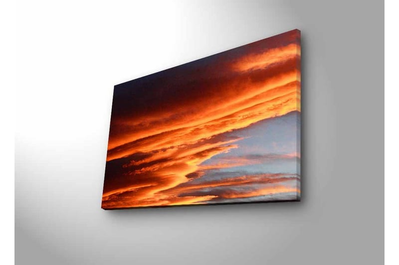 Väggdekor LED-belysning Canvas Målning - Inredning & dekor - Tavlor & konst - Canvastavla