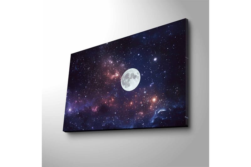 Väggdekor LED-belysning Canvas Målning - Inredning & dekor - Tavlor & konst - Canvastavla
