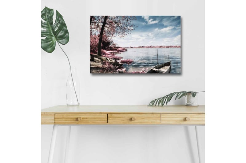 Väggdekor LED-belysning Canvas Målning - Inredning & dekor - Tavlor & konst - Canvastavla