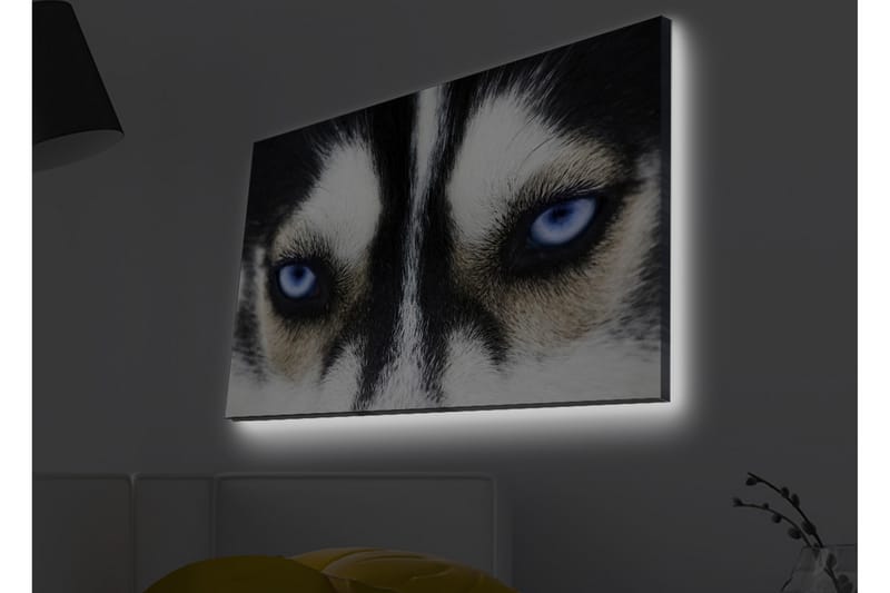 Väggdekor LED-belysning Canvas Målning - Inredning & dekor - Tavlor & konst - Canvastavla