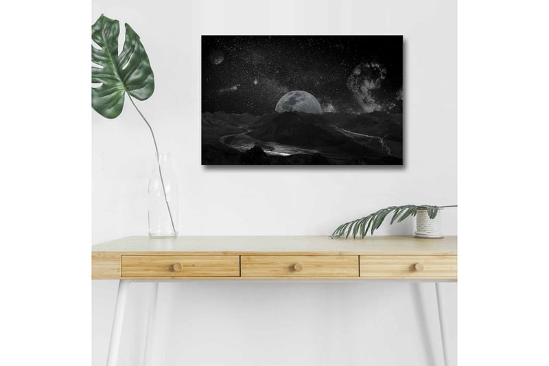 Väggdekor LED-belysning Canvas Målning - Inredning & dekor - Tavlor & konst - Canvastavla