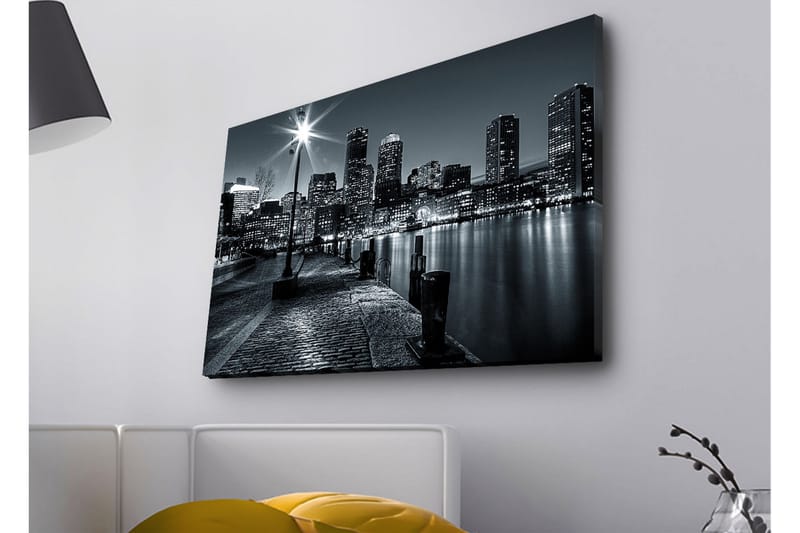 Väggdekor LED-belysning Canvas Målning - Inredning & dekor - Tavlor & konst - Canvastavla