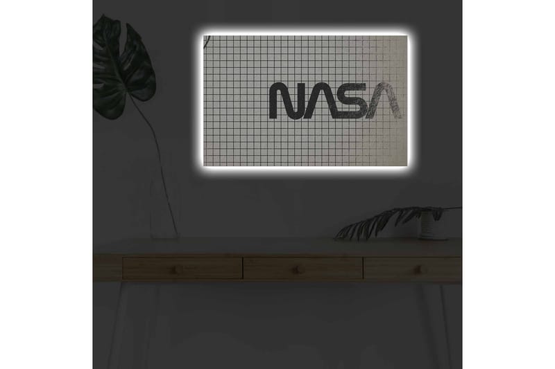 Väggdekor LED-belysning Canvas Målning - Inredning & dekor - Tavlor & konst - Canvastavla