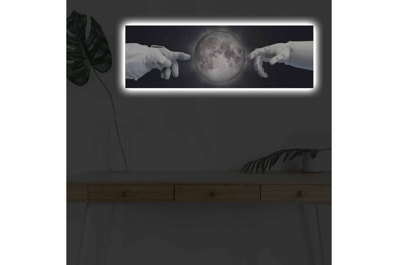 Väggdekor LED-belysning Canvas Målning - Inredning & dekor - Tavlor & konst - Canvastavla