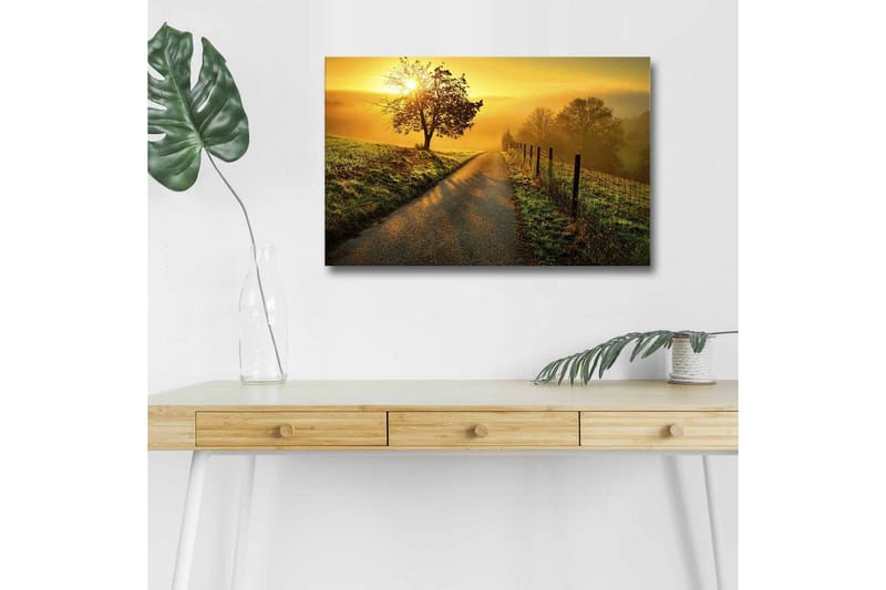 Väggdekor LED-belysning Canvas Målning - Inredning & dekor - Tavlor & konst - Canvastavla