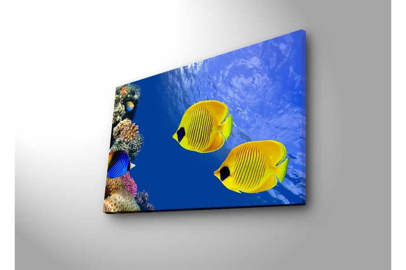 Väggdekor LED-belysning Canvas Målning - Inredning & dekor - Tavlor & konst - Canvastavla