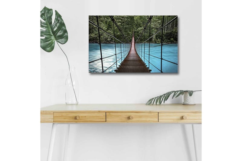 Väggdekor LED-belysning Canvas Målning - Inredning & dekor - Tavlor & konst - Canvastavla