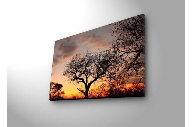 Väggdekor LED-belysning Canvas Målning - Inredning & dekor - Tavlor & konst - Canvastavla