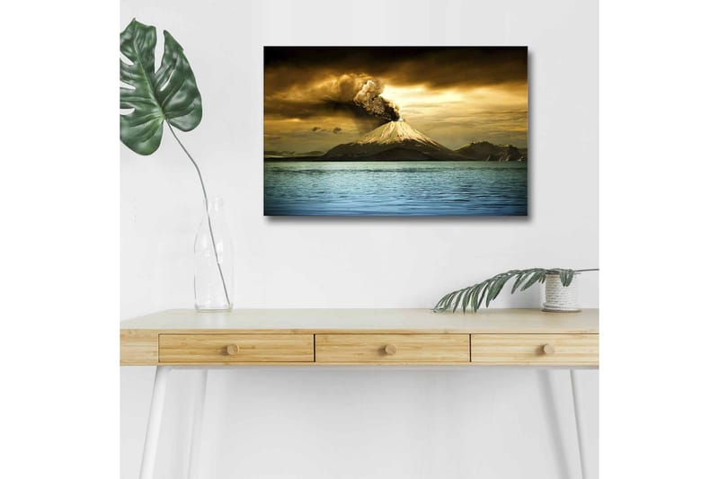 Väggdekor LED-belysning Canvas Målning - Inredning & dekor - Tavlor & konst - Canvastavla
