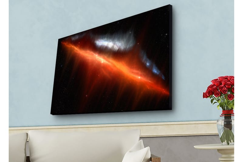 Väggdekor LED-belysning Canvas Målning - Inredning & dekor - Tavlor & konst - Canvastavla
