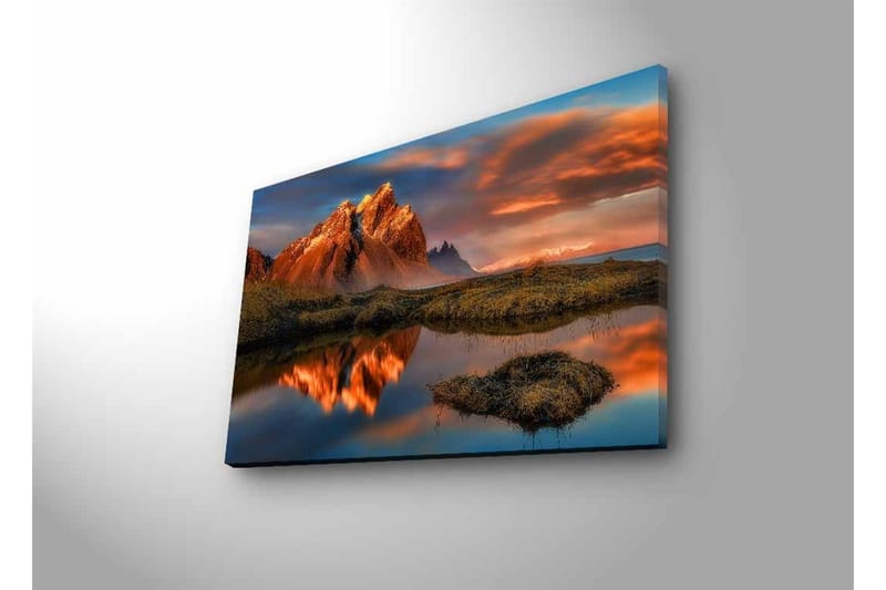 Väggdekor LED-belysning Canvas Målning - Inredning & dekor - Tavlor & konst - Canvastavla
