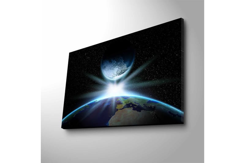 Väggdekor LED-belysning Canvas Målning - Inredning & dekor - Tavlor & konst - Canvastavla