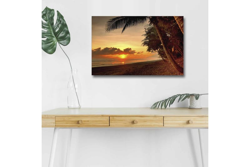 Väggdekor LED-belysning Canvas Målning - Inredning & dekor - Tavlor & konst - Canvastavla