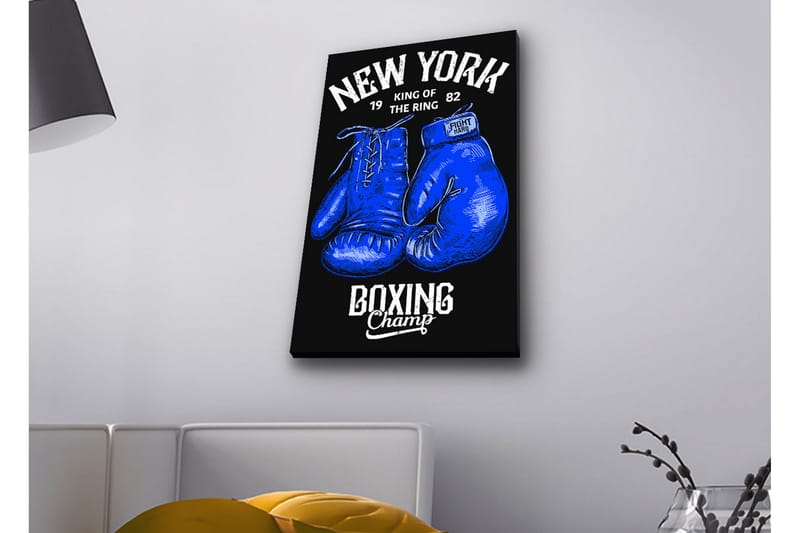 Väggdekor LED-belysning Canvas Målning - Inredning & dekor - Tavlor & konst - Canvastavla