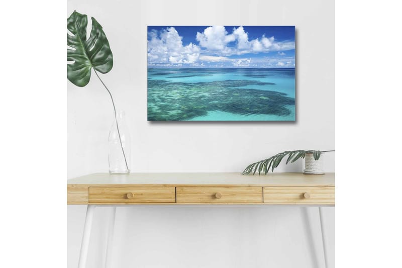 Väggdekor LED-belysning Canvas Målning - Inredning & dekor - Tavlor & konst - Canvastavla