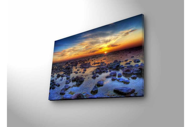 Väggdekor LED-belysning Canvas Målning - Inredning & dekor - Tavlor & konst - Canvastavla