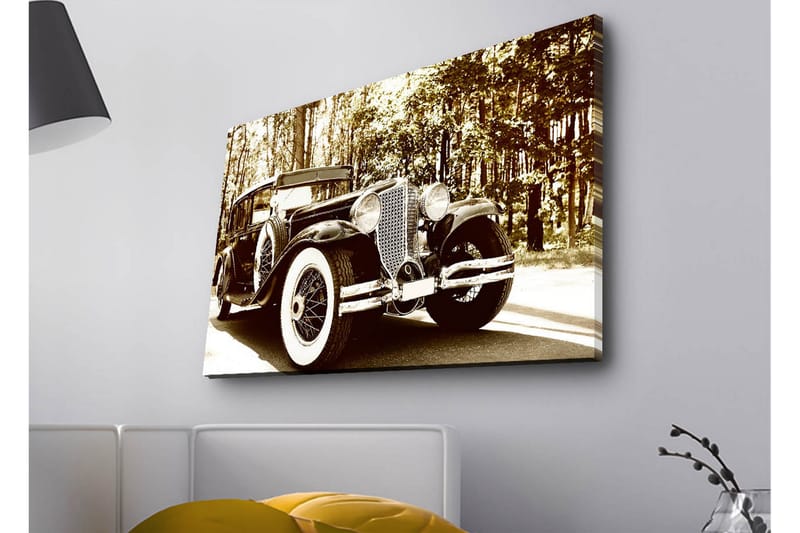Väggdekor LED-belysning Canvas Målning - Inredning & dekor - Tavlor & konst - Canvastavla