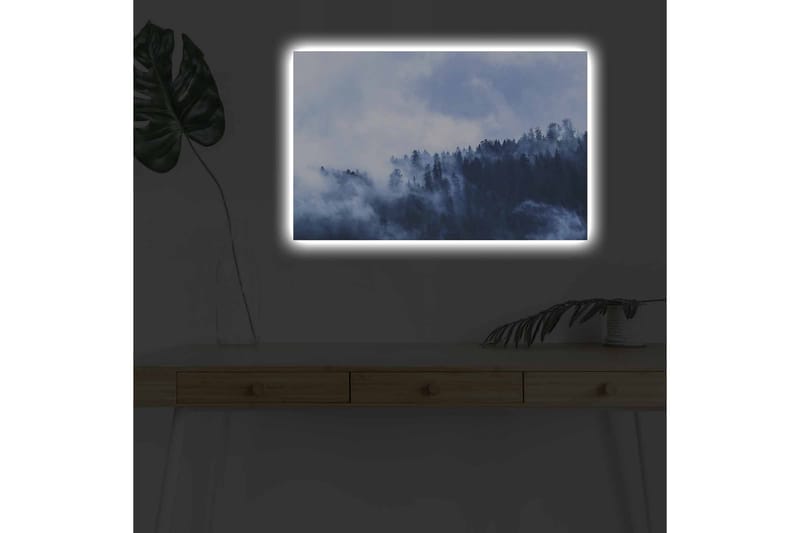 Väggdekor LED-belysning Canvas Målning - Inredning & dekor - Tavlor & konst - Canvastavla