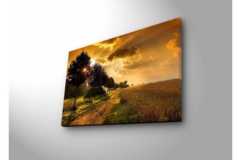 Väggdekor LED-belysning Canvas Målning - Inredning & dekor - Tavlor & konst - Canvastavla