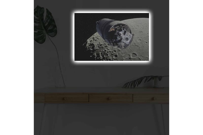 Väggdekor LED-belysning Canvas Målning - Inredning & dekor - Tavlor & konst - Canvastavla