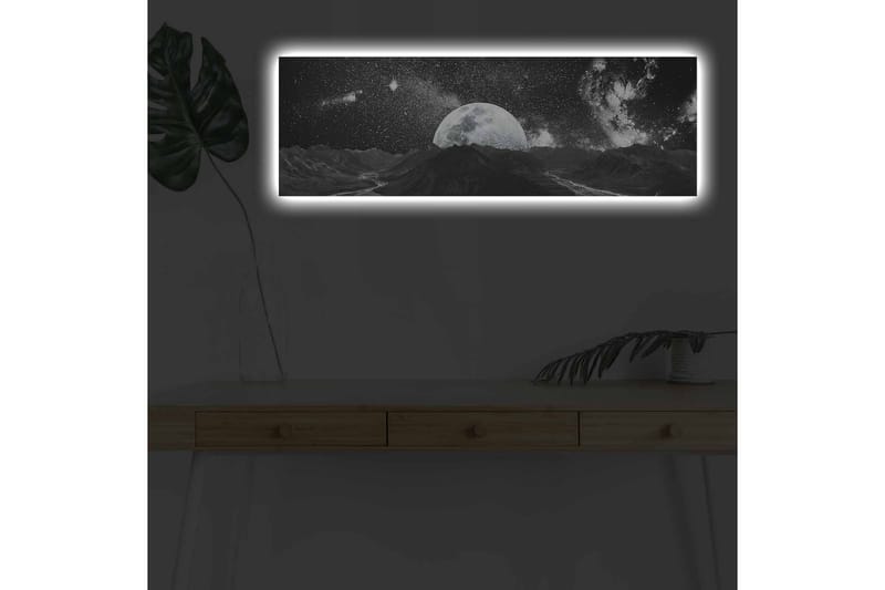 Väggdekor LED-belysning Canvas Målning - Inredning & dekor - Tavlor & konst - Canvastavla