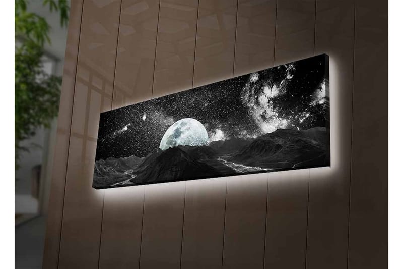 Väggdekor LED-belysning Canvas Målning - Inredning & dekor - Tavlor & konst - Canvastavla