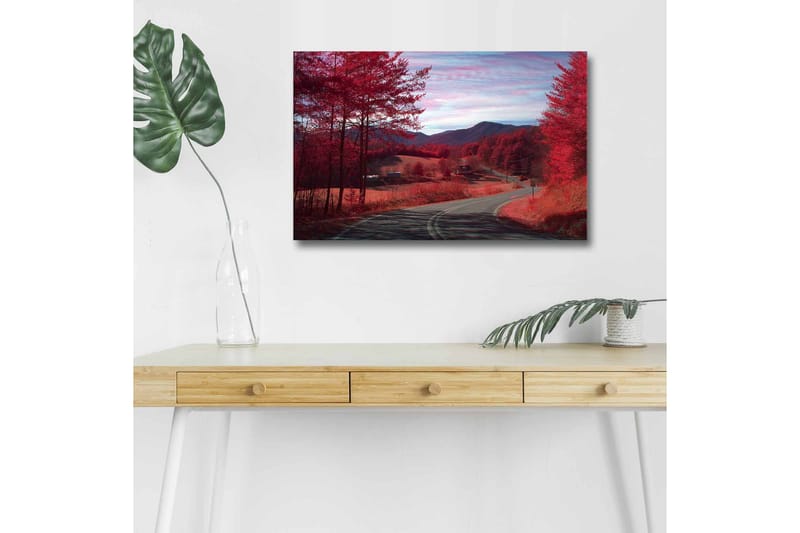 Väggdekor LED-belysning Canvas Målning - Inredning & dekor - Tavlor & konst - Canvastavla