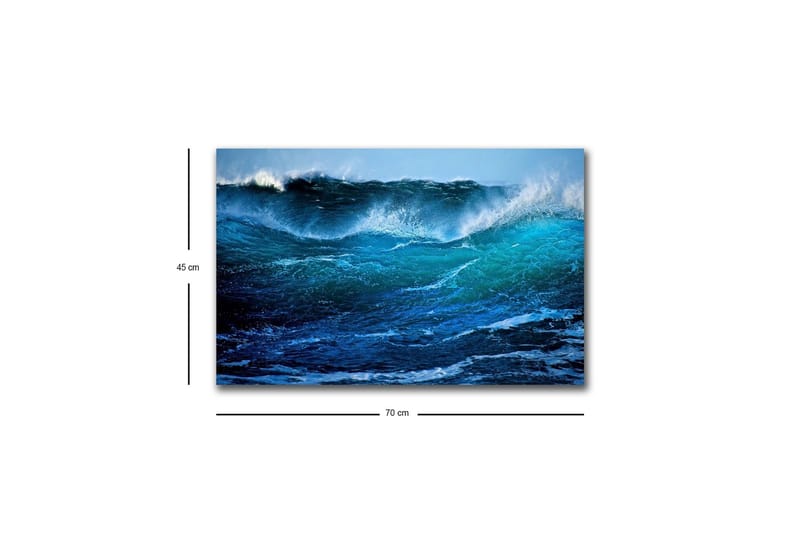 Väggdekor LED-belysning Canvas Målning - Inredning & dekor - Tavlor & konst - Canvastavla