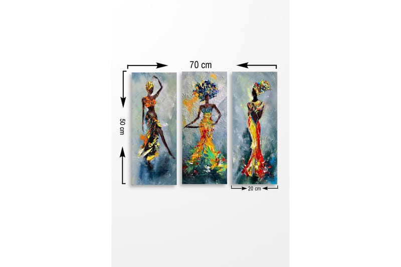 Väggdekor MDF Målning - Inredning & dekor - Tavlor & konst - Canvastavla