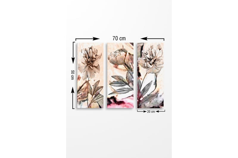 Väggdekor MDF Målning - Inredning & dekor - Tavlor & konst - Canvastavla