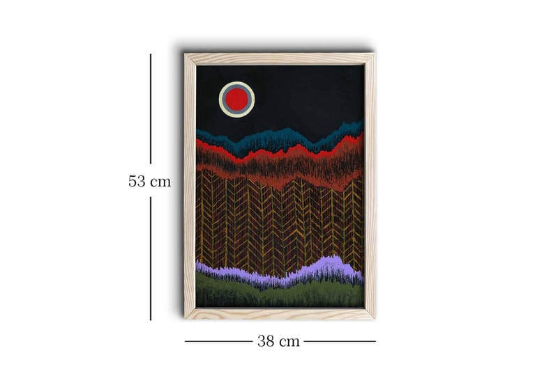 Väggdekor MDF Målning - Inredning & dekor - Tavlor & konst - Canvastavla