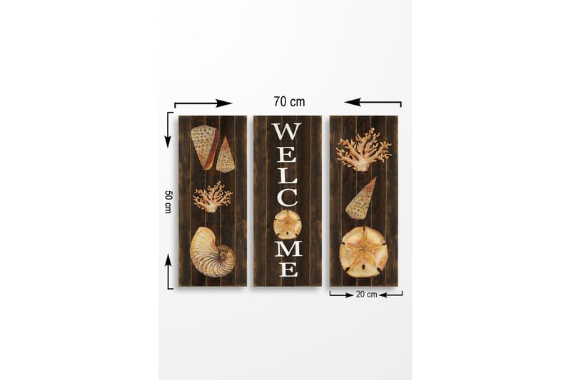 Väggdekor MDF Målning - Inredning & dekor - Tavlor & konst - Canvastavla