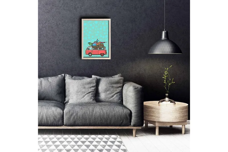 Väggdekor MDF Målning