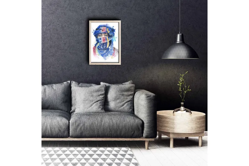 Väggdekor MDF Målning